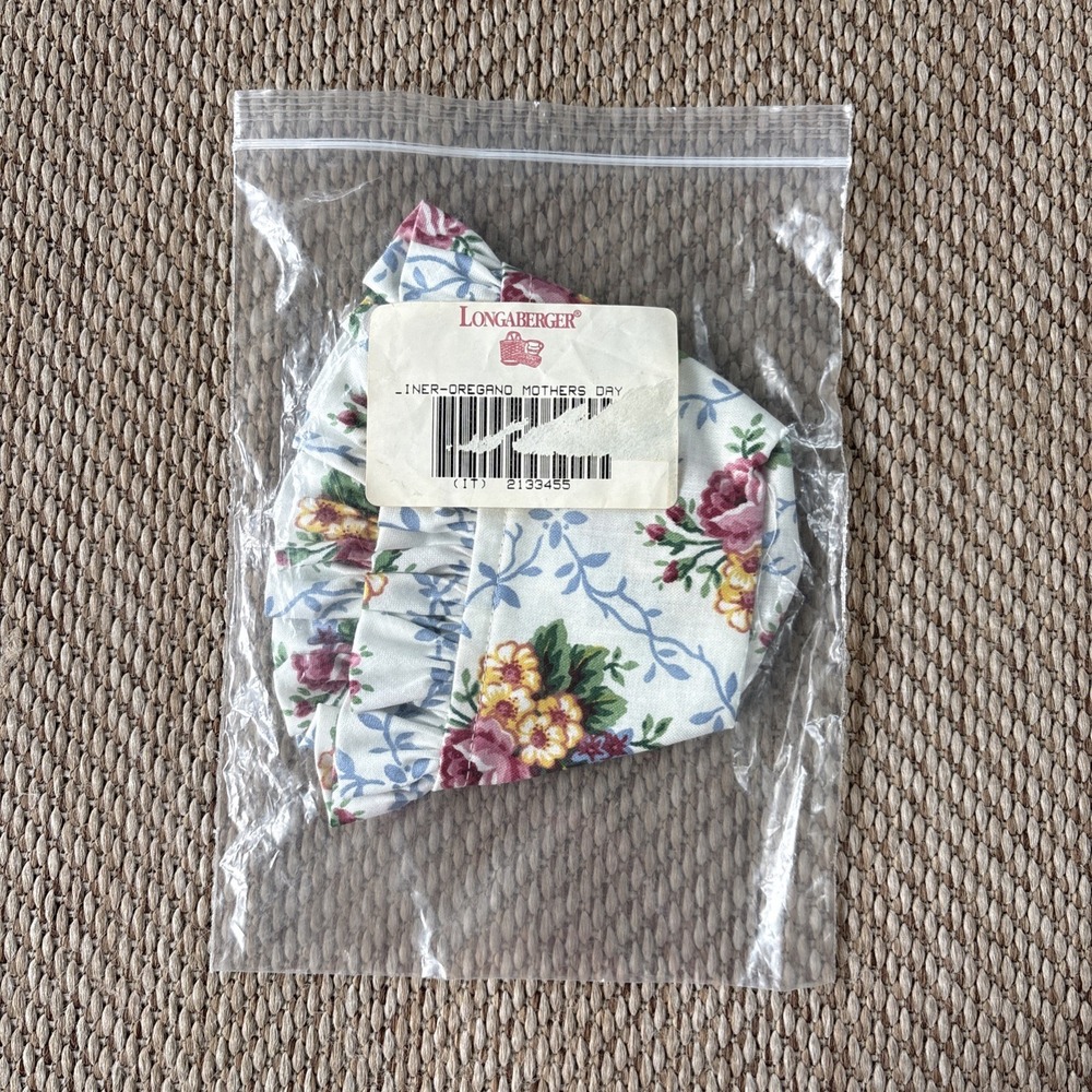 Longaberger Oregano Liner Mothers Day #2133455